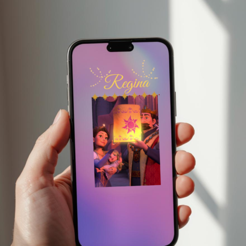 Invitación Rapunzel - tipo video